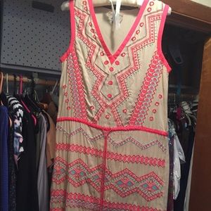 Isato Spain Anthropologie Dress Aztec